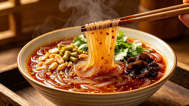 酸辣粉技术难不难？学习内容、周期、费用及培训建议