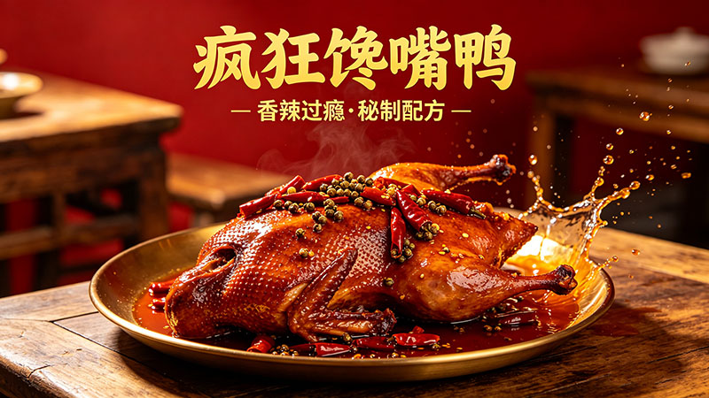 疯狂馋嘴鸭多久能掌握？揭秘3天速成配方与学费