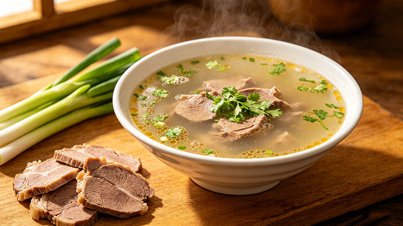 刘记羊肉汤技术难不难？7天速成，学费与培训费用及开店建议