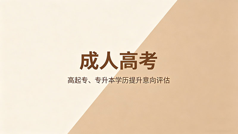 成人高考有哪些专业？精选热门专业与就业方向推荐