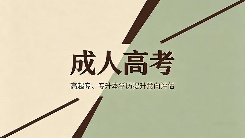 成人高考有必要吗？热门干货投入产出比深度算账分析