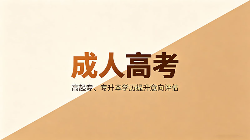 成人高考都什么学历？精选实用学历层次