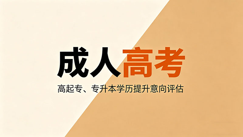 成人高考和电大有什么区别？热门实用对比与选择指南