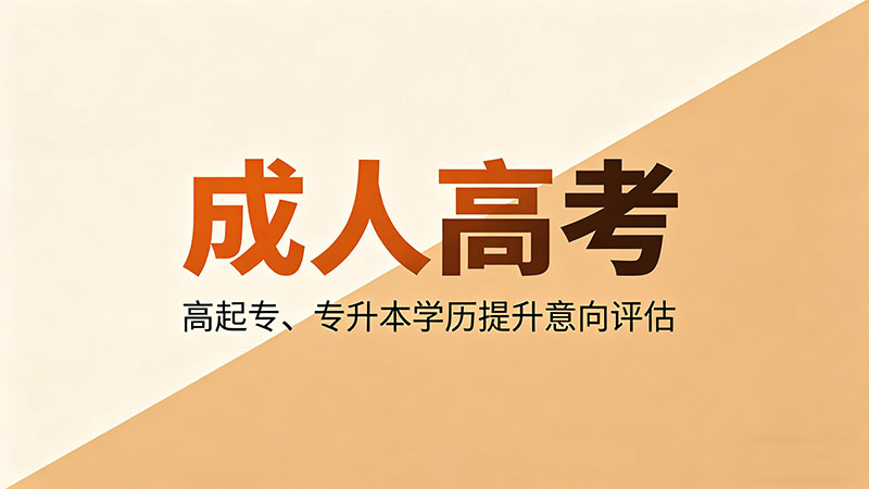为什么成人高考毕业后还能考会计？财务人的学历补丁