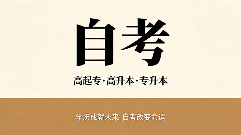 自考大专的学历有用吗？从求职数据看真实价值