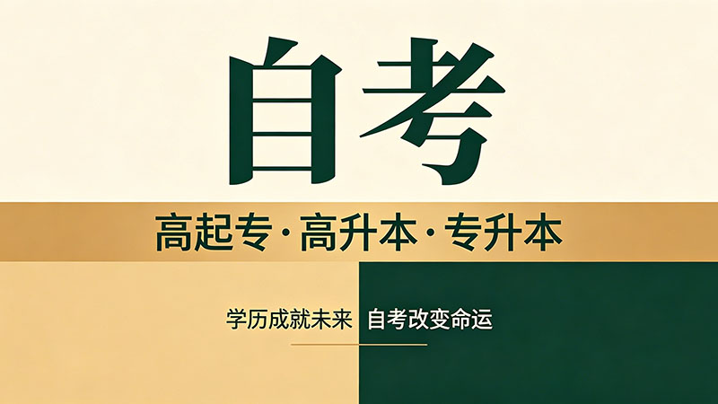网上自考的大专学历有用吗？企业认可度真相