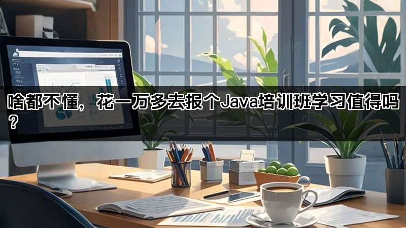 啥都不懂，花一万多去报个Java培训班学习值得吗？(图1)